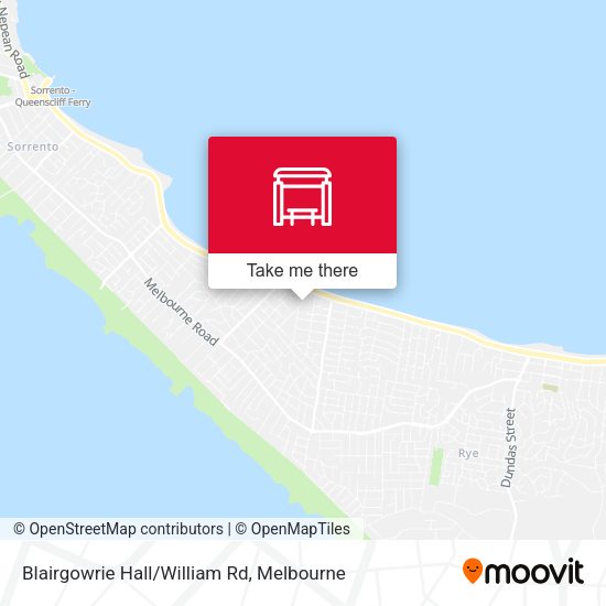 Blairgowrie Hall/William Rd map