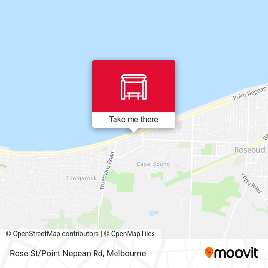 Rose St/Point Nepean Rd map
