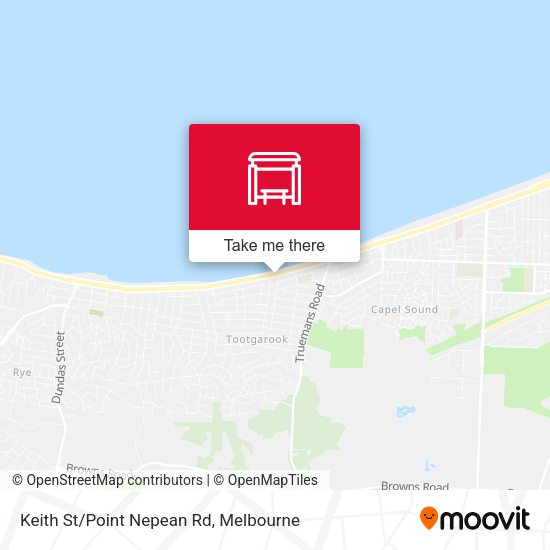 Keith St/Point Nepean Rd map