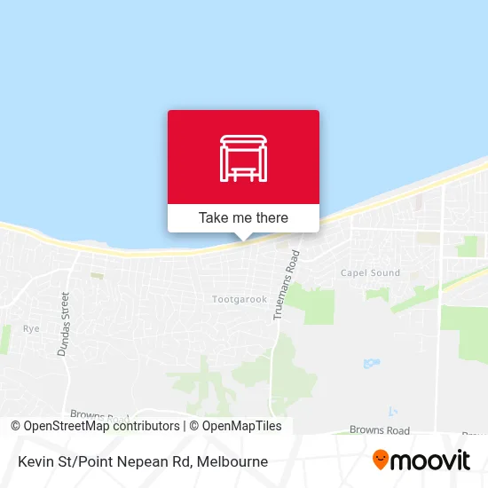 Mapa Kevin St/Point Nepean Rd