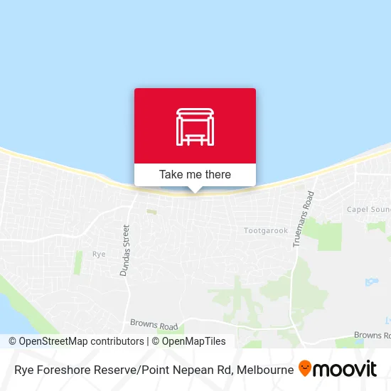 Mapa Rye Foreshore Reserve / Point Nepean Rd
