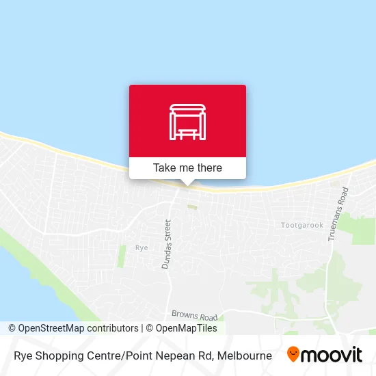 Mapa Rye Shopping Centre / Point Nepean Rd