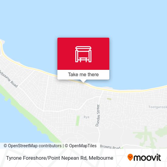 Tyrone Foreshore / Point Nepean Rd map