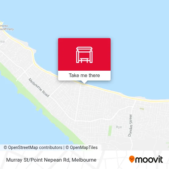 Mapa Murray St/Point Nepean Rd