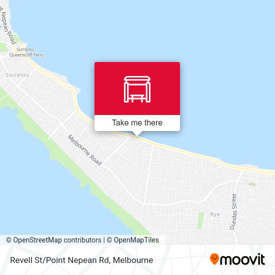 Revell St/Point Nepean Rd map