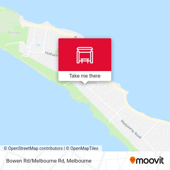Bowen Rd/Melbourne Rd map