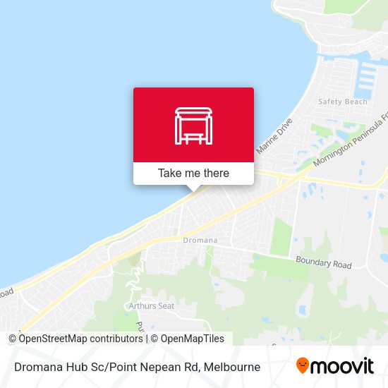 Dromana Hub Sc/Point Nepean Rd map