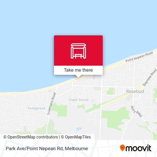 Park Ave/Point Nepean Rd map