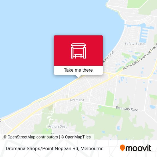 Dromana Shops/Point Nepean Rd map