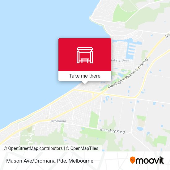 Mason Ave/Dromana Pde map