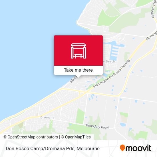 Don Bosco Camp/Dromana Pde map