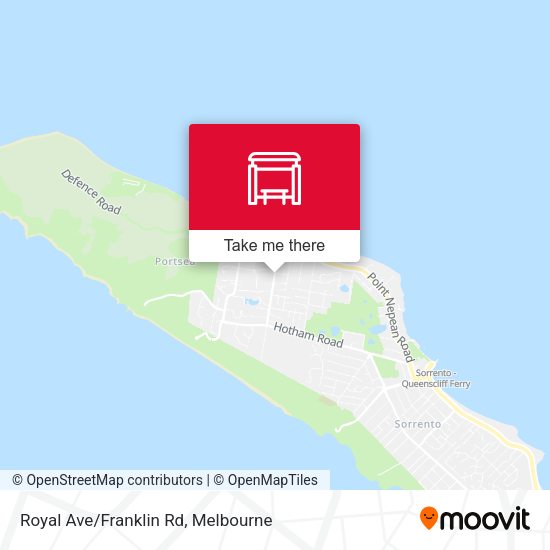Royal Ave/Franklin Rd map