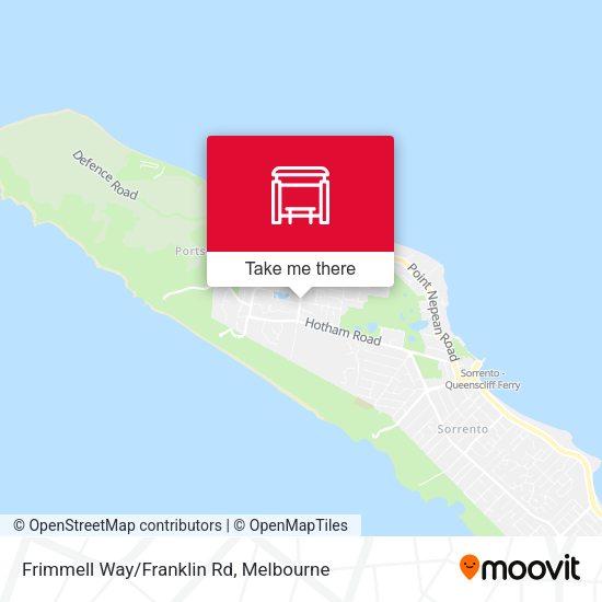 Frimmell Way/Franklin Rd map