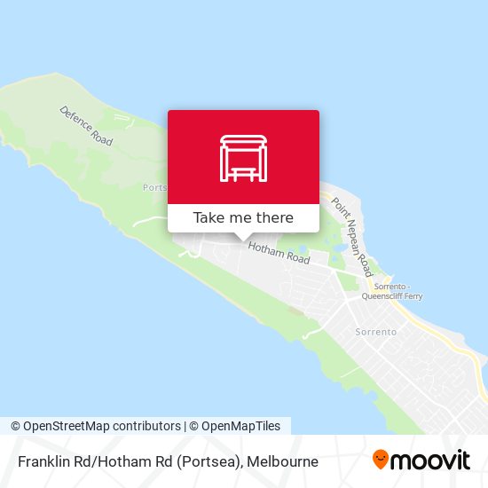 Franklin Rd / Hotham Rd (Portsea) map