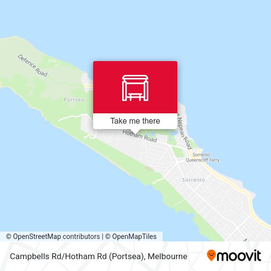 Campbells Rd / Hotham Rd (Portsea) map