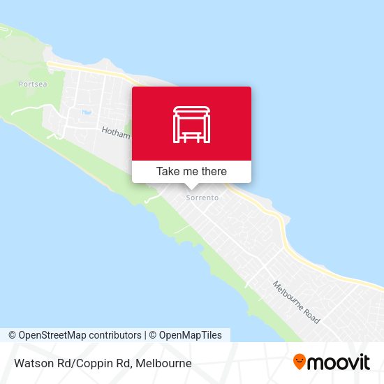 Watson Rd/Coppin Rd map