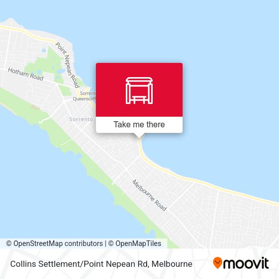 Collins Settlement / Point Nepean Rd map