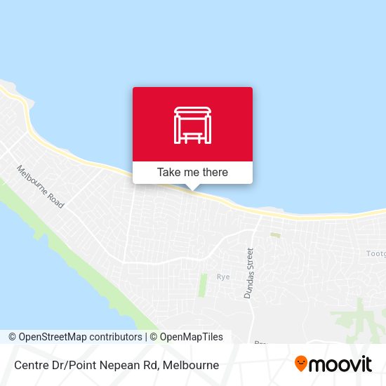 Centre Dr/Point Nepean Rd map