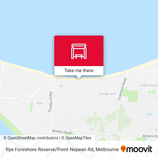 Mapa Rye Foreshore Reserve / Point Nepean Rd