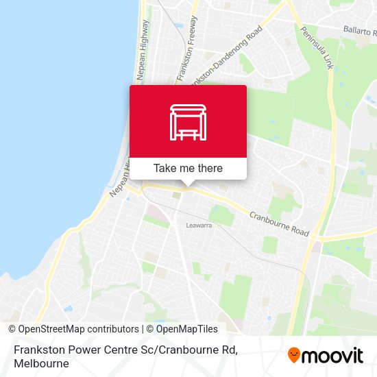 Frankston Power Centre Sc / Cranbourne Rd map