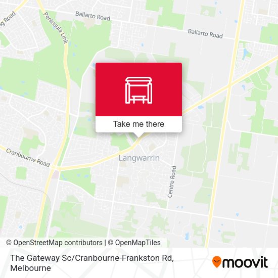 The Gateway Sc / Cranbourne-Frankston Rd map