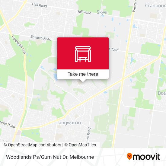 Woodlands Ps/Gum Nut Dr map