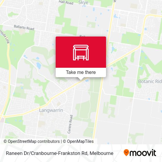 Raneen Dr / Cranbourne-Frankston Rd map