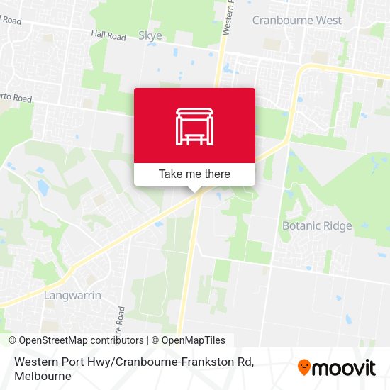 Western Port Hwy / Cranbourne-Frankston Rd map