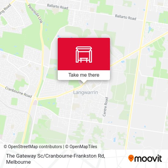 The Gateway Sc / Cranbourne-Frankston Rd map