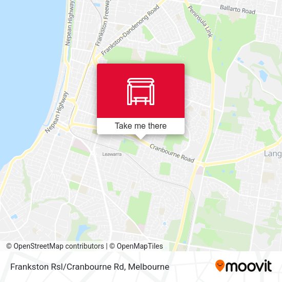 Frankston Rsl/Cranbourne Rd map