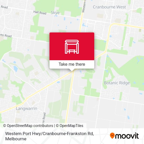 Western Port Hwy / Cranbourne-Frankston Rd map