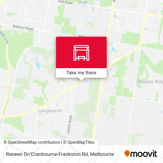 Mapa Raneen Dr / Cranbourne-Frankston Rd