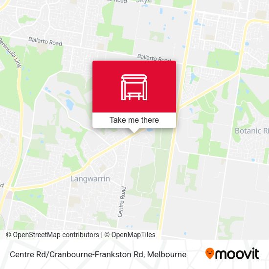 Centre Rd / Cranbourne-Frankston Rd map
