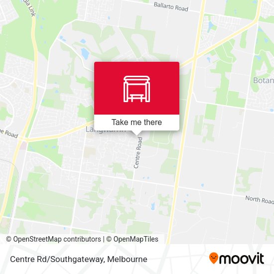 Centre Rd/Southgateway map