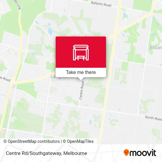 Centre Rd/Southgateway map