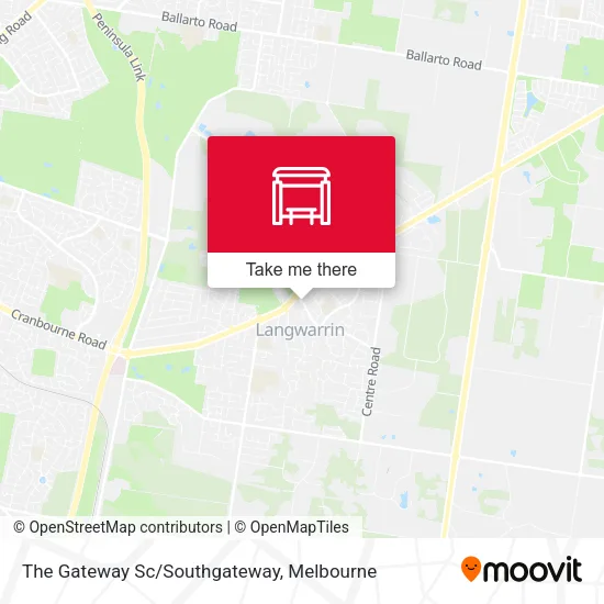 Mapa The Gateway Sc/Southgateway