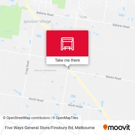 Five Ways General Store / Finsbury Rd map