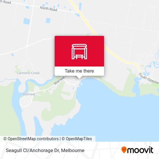 Seagull Cl/Anchorage Dr map