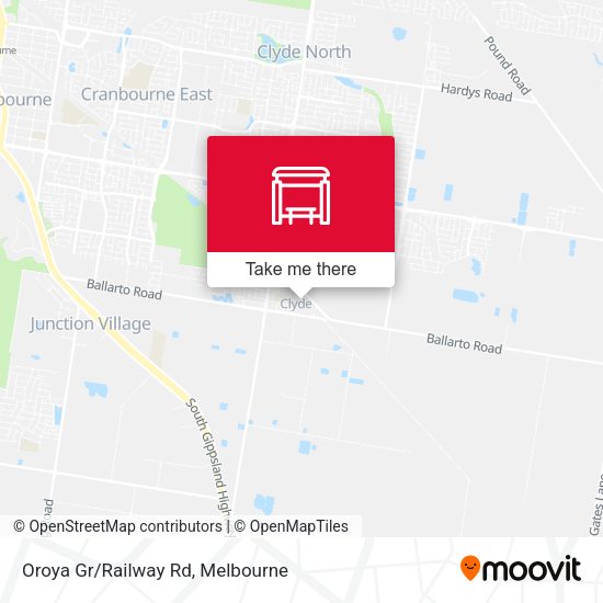 Oroya Gr/Railway Rd map