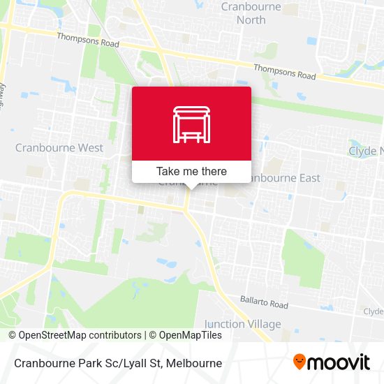 Cranbourne Park Sc/Lyall St map