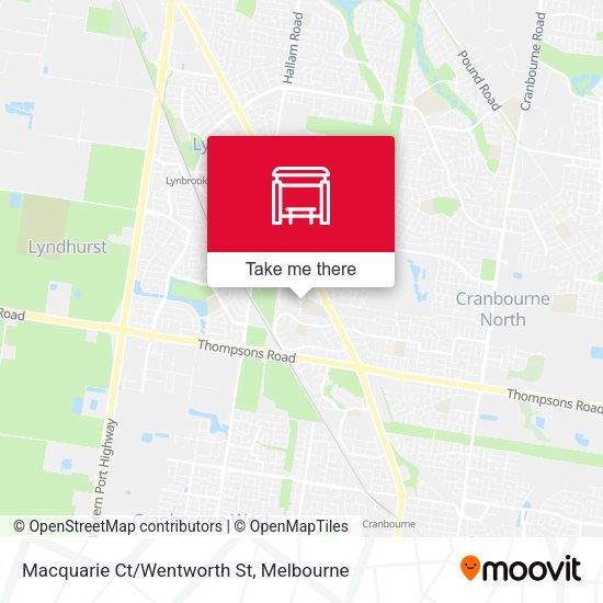 Macquarie Ct/Wentworth St map