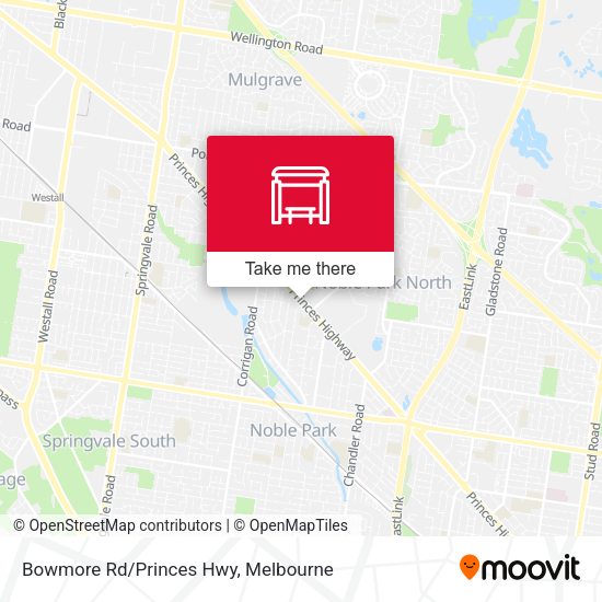 Bowmore Rd/Princes Hwy map