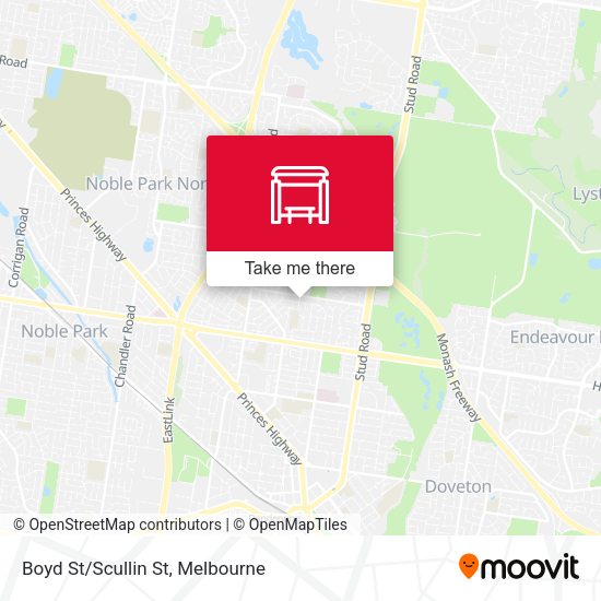 Boyd St/Scullin St map