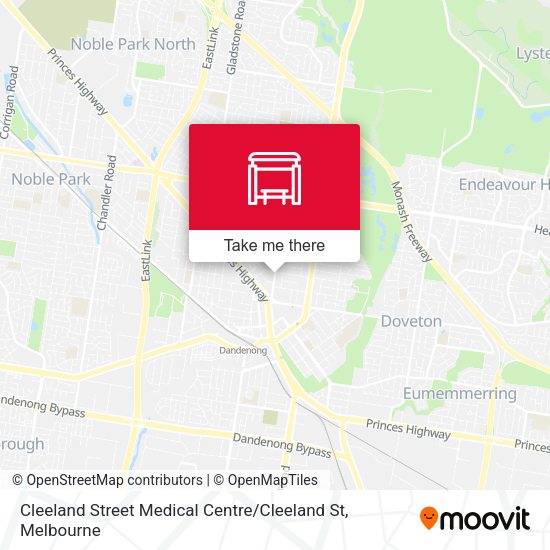 Cleeland Street Medical Centre / Cleeland St map
