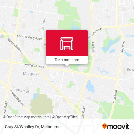 Gray St/Whalley Dr map
