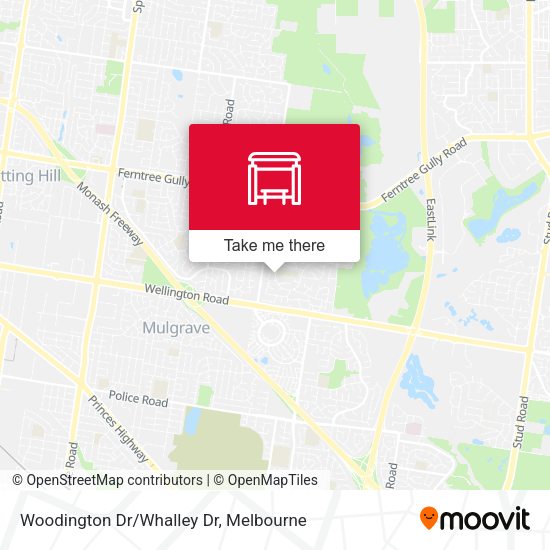 Woodington Dr/Whalley Dr map