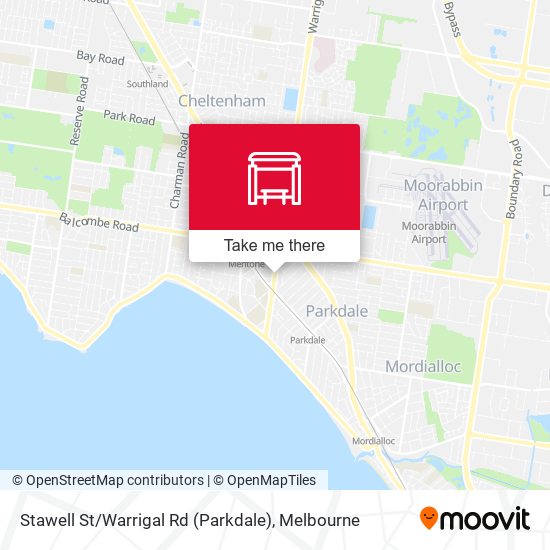 Stawell St / Warrigal Rd (Parkdale) map