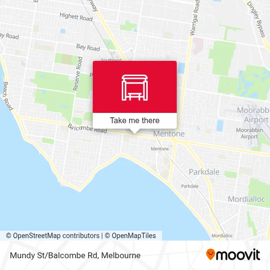 Mapa Mundy St/Balcombe Rd