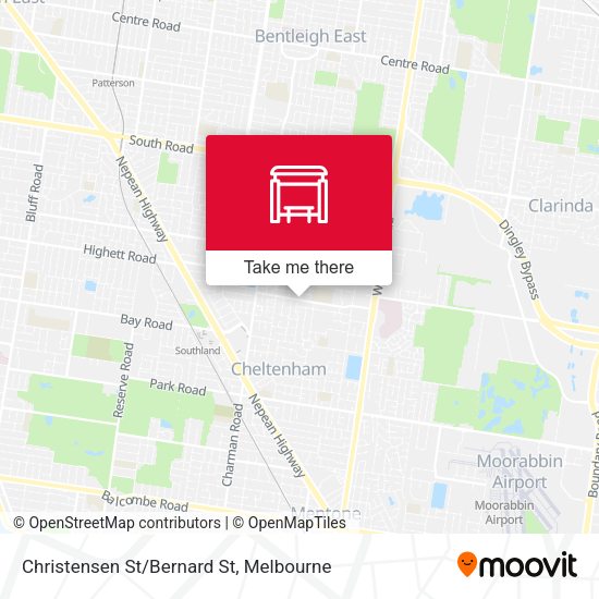 Christensen St/Bernard St map