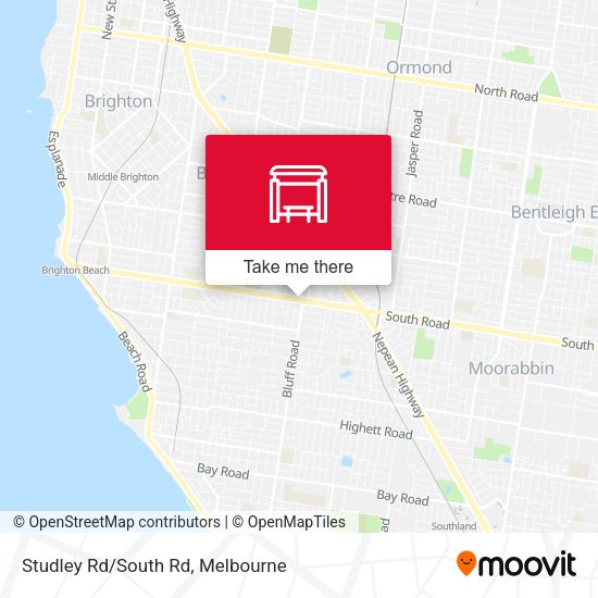 Studley Rd/South Rd map